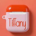 Personalized AirPods Case with Name Coquette Bow