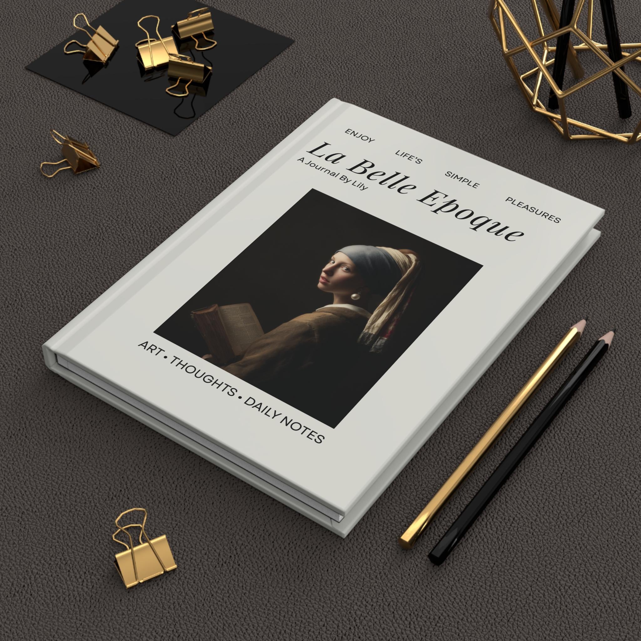 Classic Painting Hardcover Notebook - Vintage Style Custom Journal