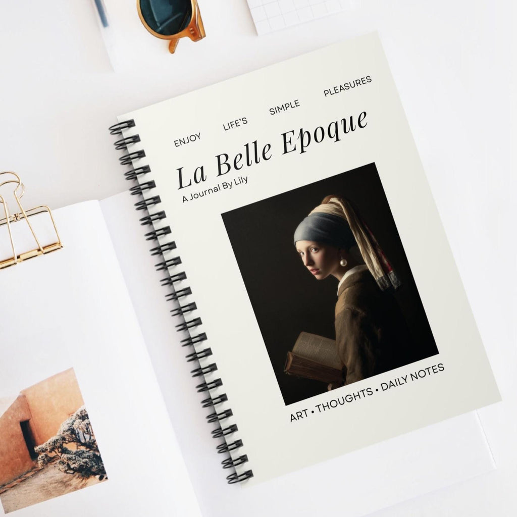 Classic Painting Hardcover Notebook - Vintage Style Custom Journal
