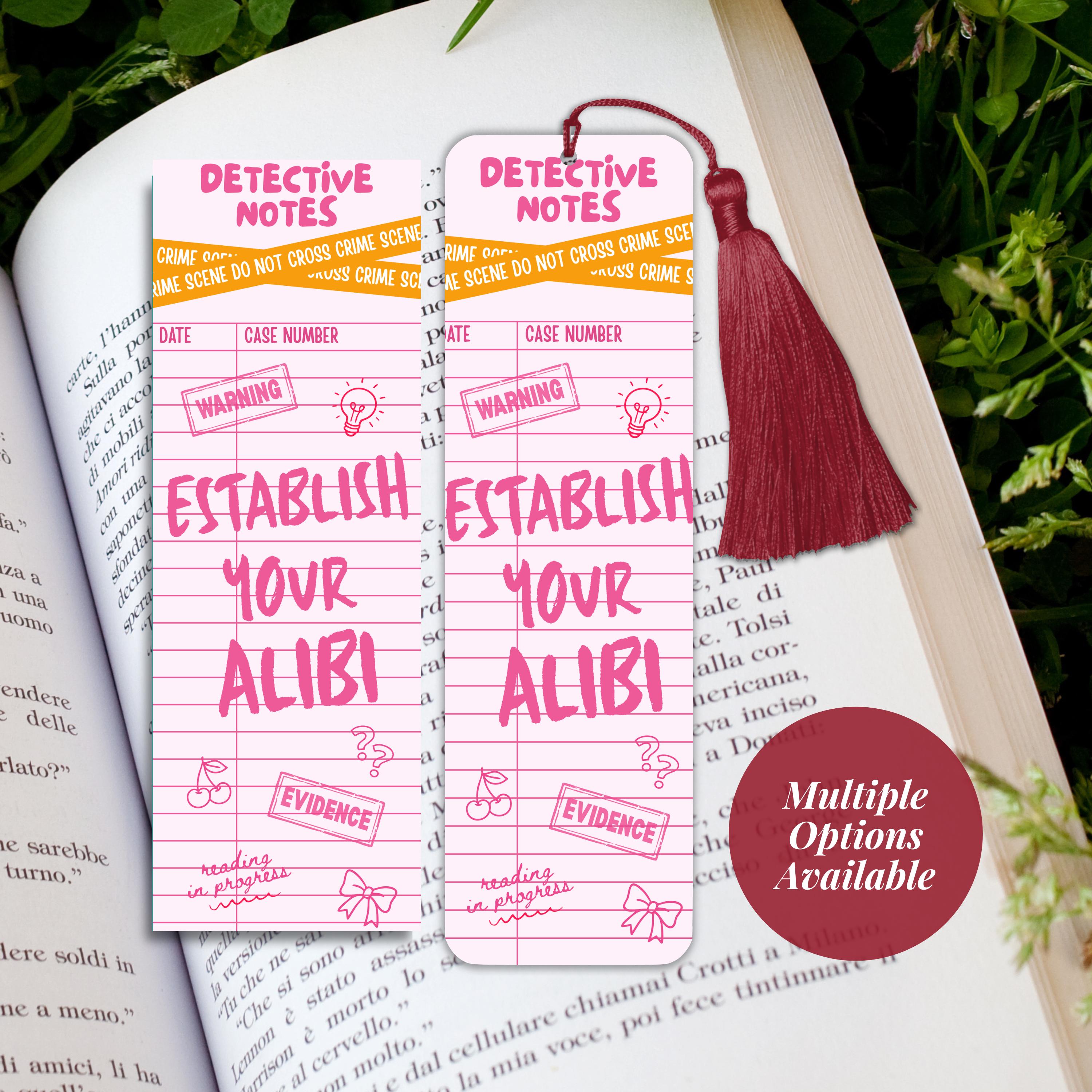 Funny Detective Bookmark