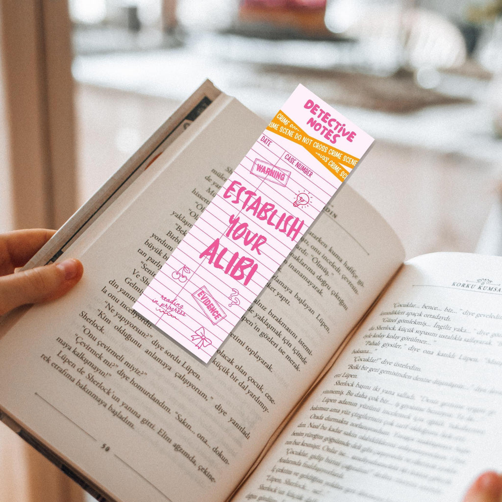 Funny Detective Bookmark