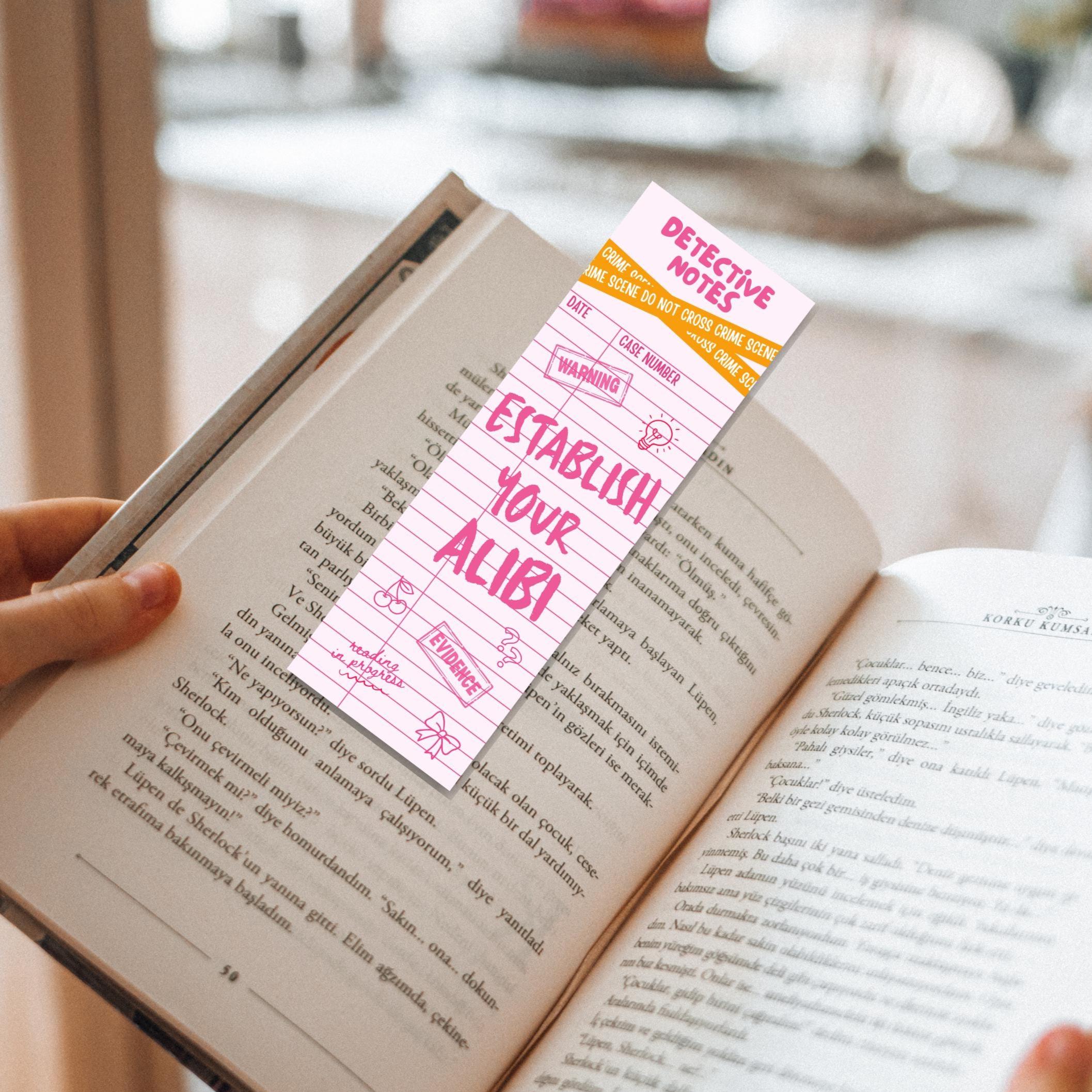 Funny Detective Bookmark