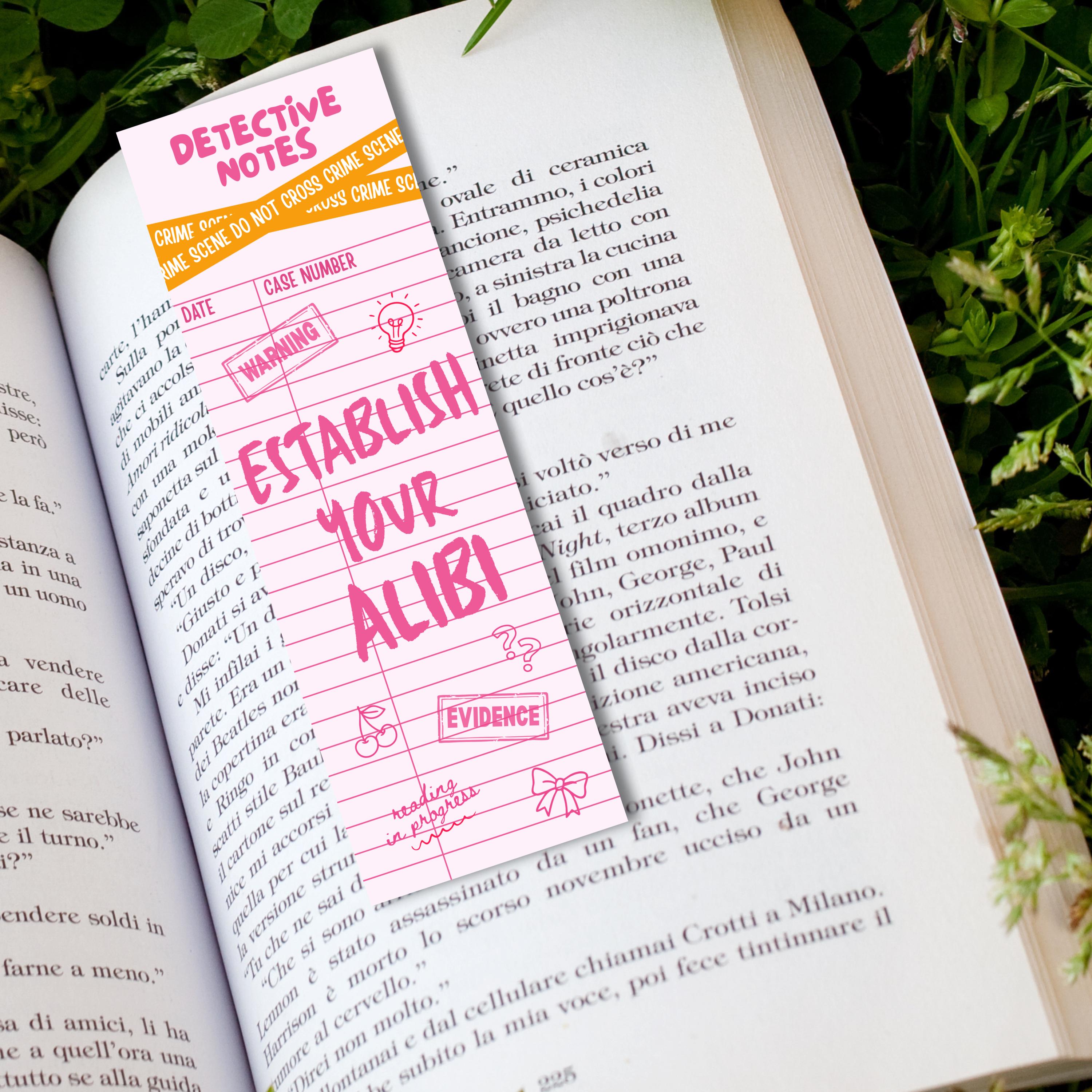 Funny Detective Bookmark