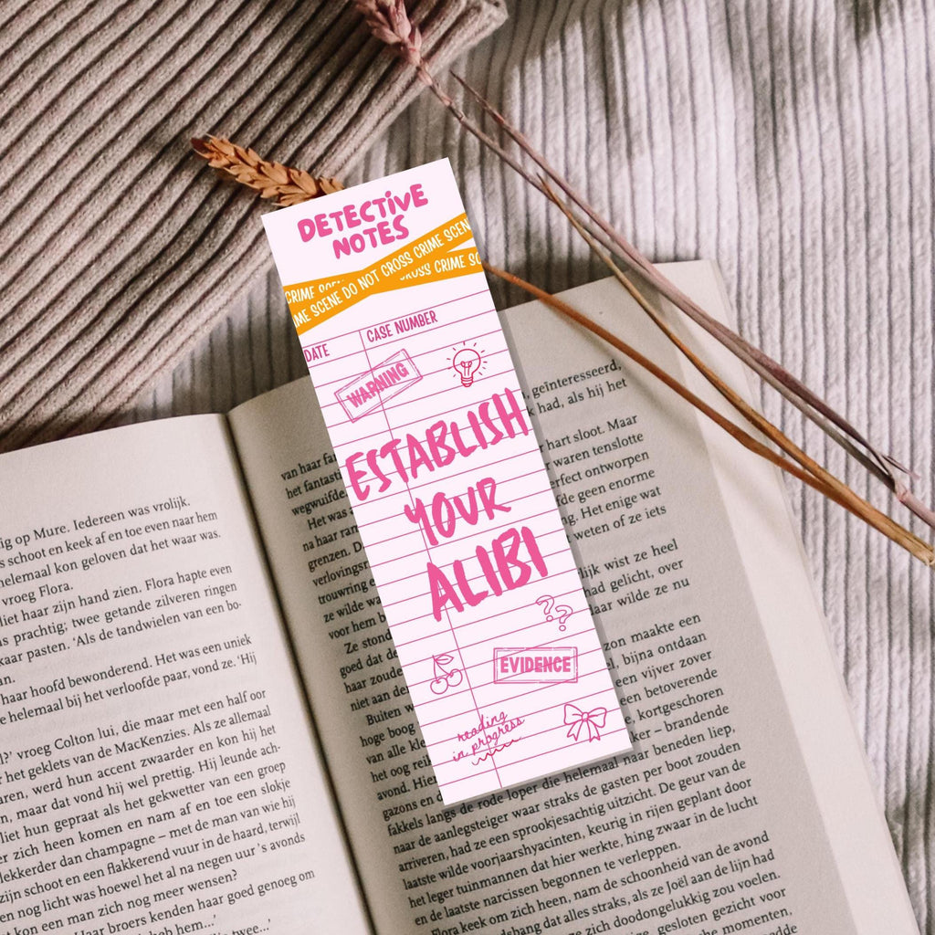Funny Detective Bookmark