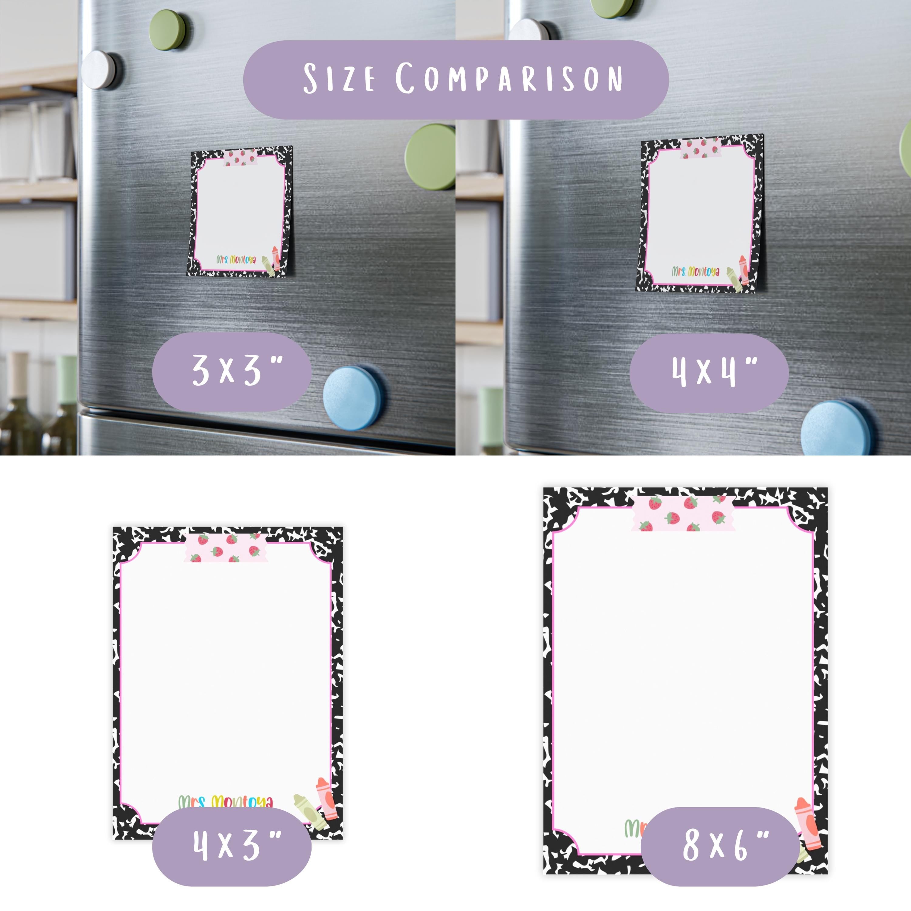 Personalized Teacher Sticky Notes-Custom Name Post Its