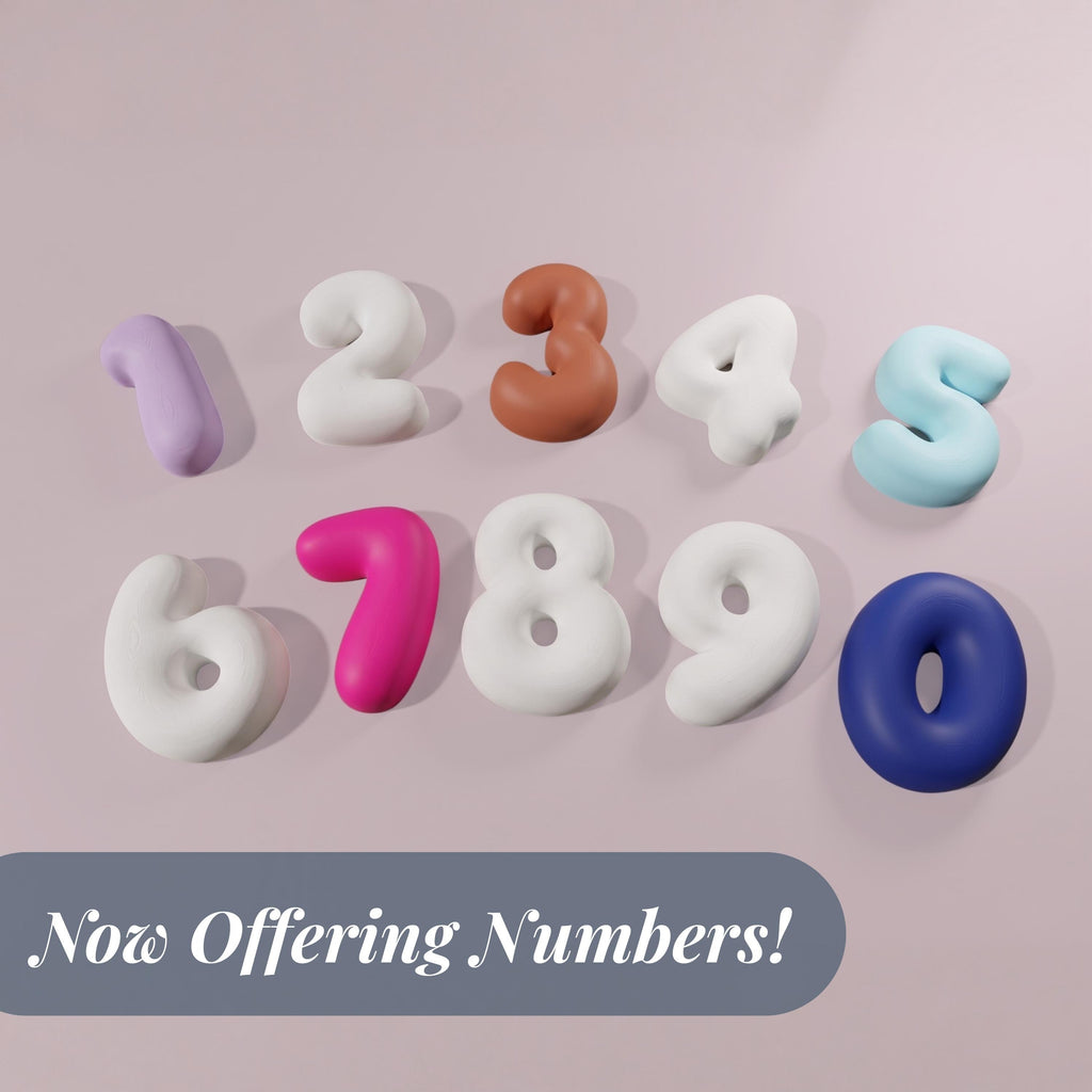 Custom Bubble Letter Name Sign 3D Printed Nursery Decor Personalized Wooden Name Plaque Pastel Wall Decor Baby Gift
