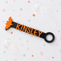 Personalized Halloween Bubble Wand Custom Name