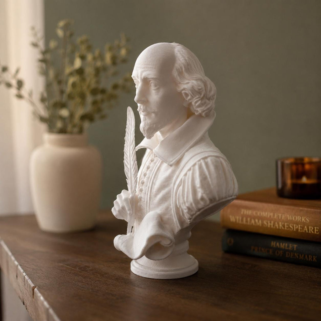 William Shakespeare Bust-3D Printed Shakespeare Statue