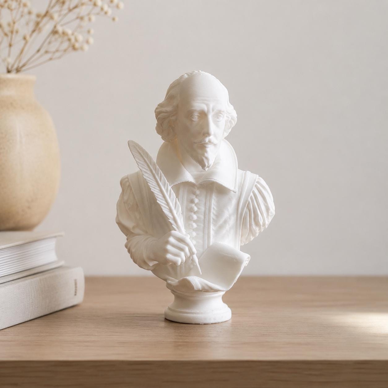 William Shakespeare Bust-3D Printed Shakespeare Statue