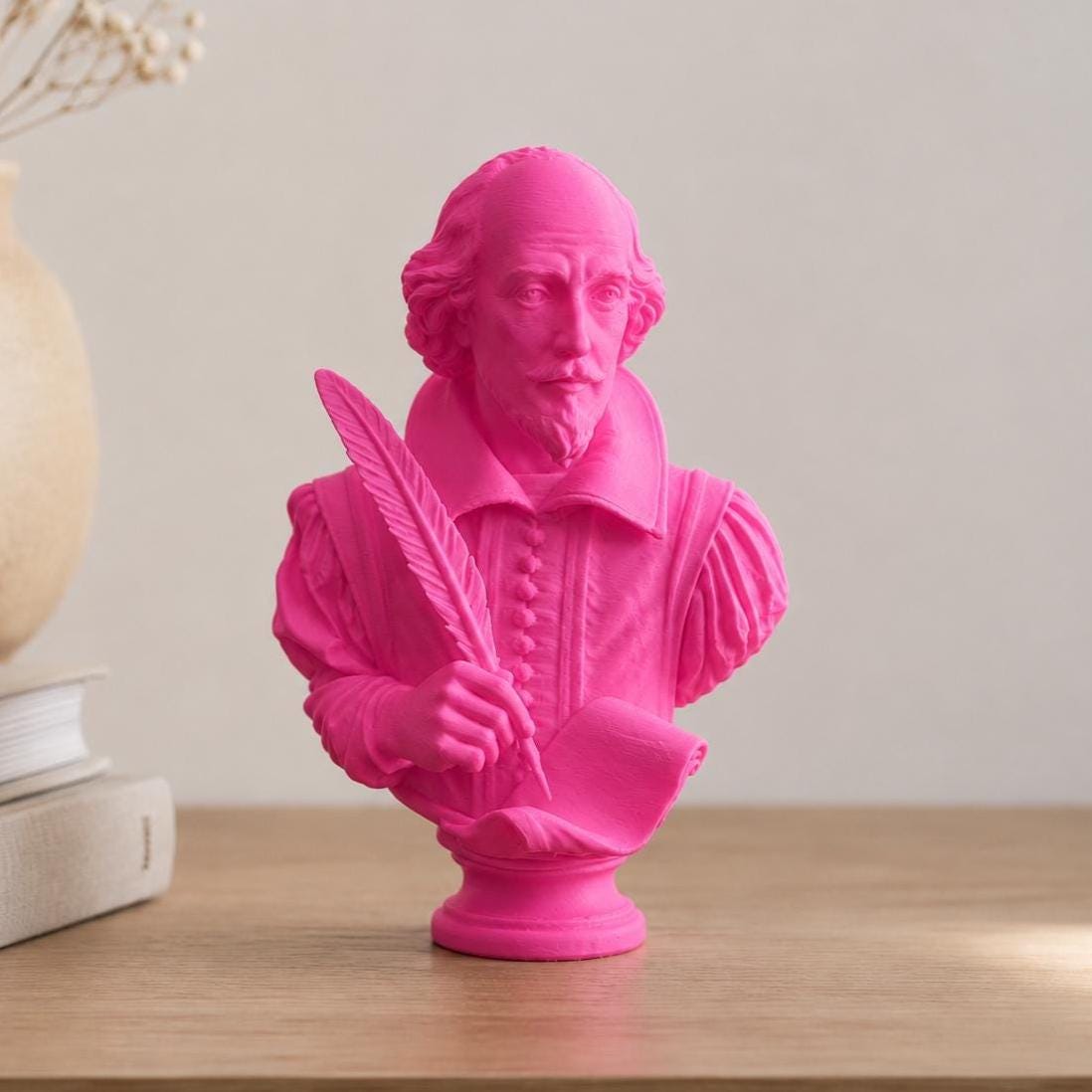William Shakespeare Bust-3D Printed Shakespeare Statue